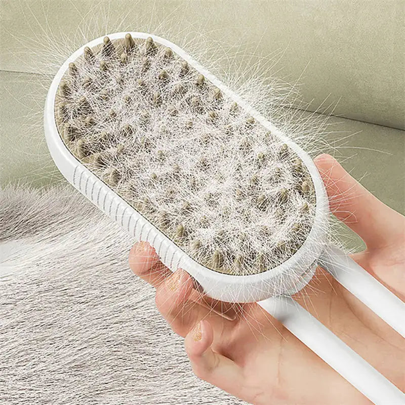 Cat and Dog Steamy Brush 3 In 1 Electric Spray Cat Hair Brushes For Massage Pet Grooming Comb Hair Removal Combs Pet Products (Deactivated as recommended by ZCT)