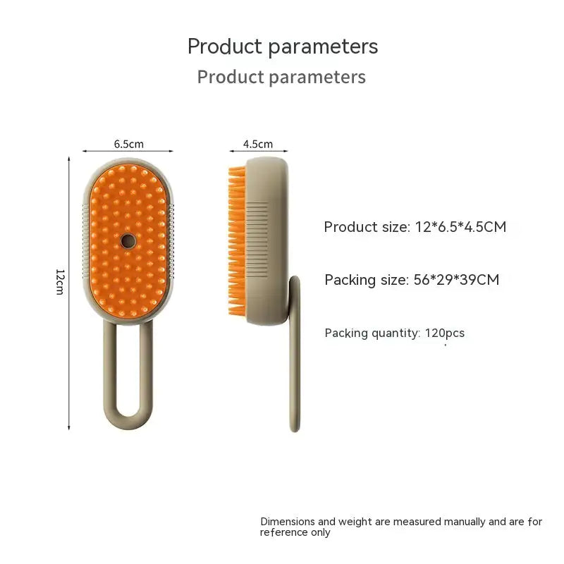 Cat and Dog Steamy Brush 3 In 1 Electric Spray Cat Hair Brushes For Massage Pet Grooming Comb Hair Removal Combs Pet Products (Deactivated as recommended by ZCT)